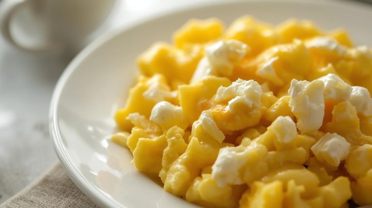 Delicious Scrambled Eggs With Cottage Cheese