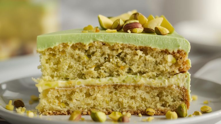 Guilt Free Pistachio Cake Recipe