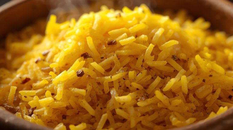 Instant Pot Garlic Tumeric Rice Recipe