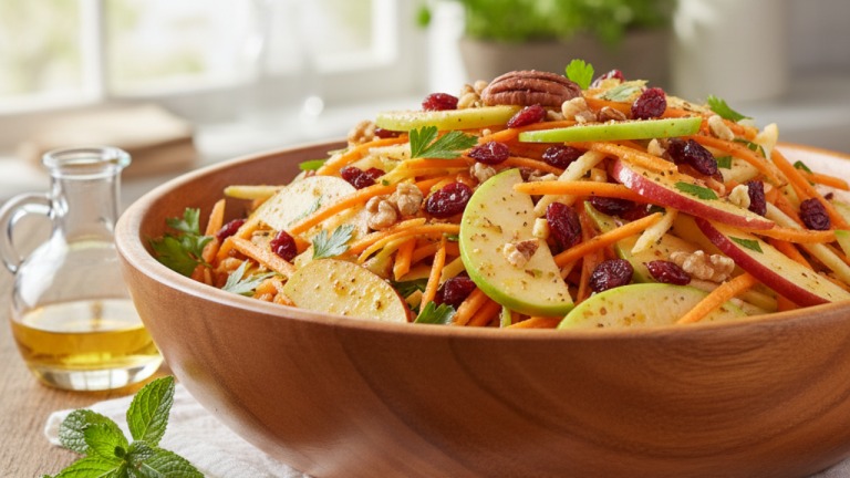 Apple Cranberry Carrot Salad Recipe