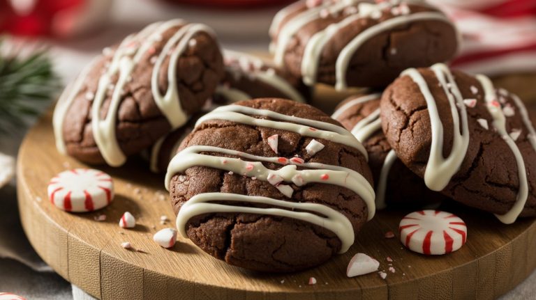 Gluten Free Chocolate Peppermint Cookies